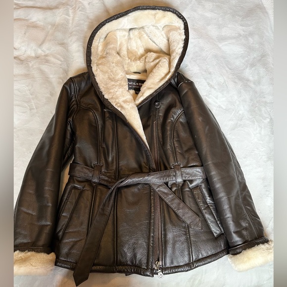 Wilson’s Retro Women’s Leather Jacket - Picture 1 of 5